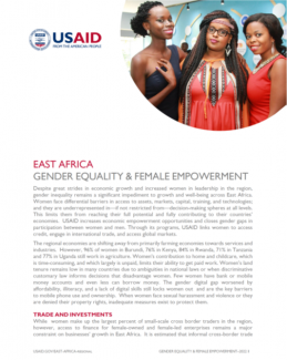 East Africa Gender cover