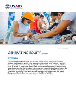  Generating Equity Fact Sheet