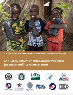 U.S. Government Global Nutrition Coordination Plan - Year 3 Report cover image