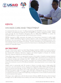 HIV/AIDS Care and Treatment cover