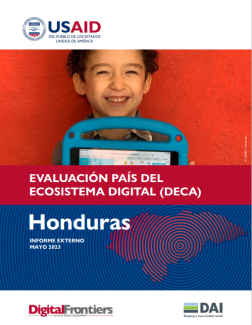 El reporte de la Evaluación País del Ecosistema Digital de Honduras