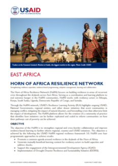 Horn of Africa Resilience Network (HoRN) cover