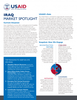 Iraq Market Spotlight