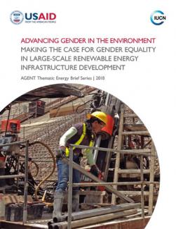 Gender Equality in Large-Scale Renewable Energy Infrastructure Development