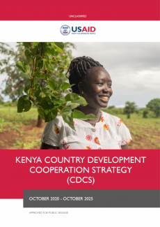 Kenya Country Development Cooperation Strategy cover