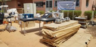 USAID donates medical equipment to Malem Hodar health district