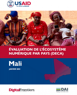 Cover photo of Mali DECA report (French)