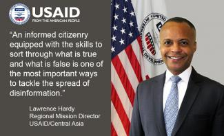 USAID Central Asia Regional Mission Director, Lawrence Hardy