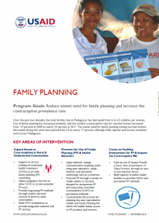 Madagascar Family Planning Fact Sheet