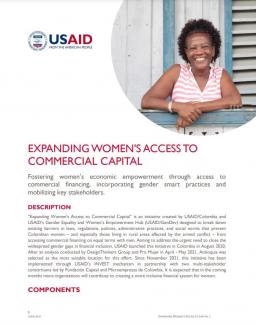 Fact Sheet Expanding Women's Access to Commercial Capital