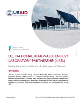Fact Sheet U.S. National Renewable Energy Laboratory Partnership (NREL)