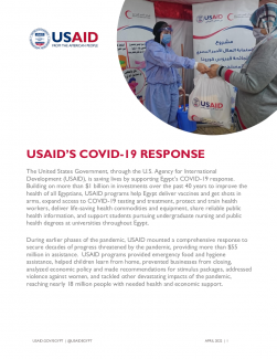 USAID/Egypt COVID-19 Response Fact Sheet