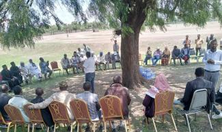 Community meeting Ethiopia