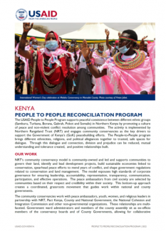 People to People Reconciliation Program cover