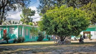 A rural health clinic in Haiti
