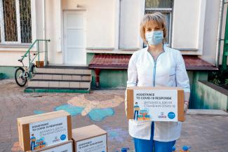 USAID поддержало закупку оборудования для реагирования COVID-19 для Дома малютки № 1 в Минске