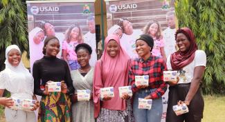 U.S. Multinational Corporation Kimberly-Clark Supports USAID’s Adolescent Empowerment Efforts in Nigeria