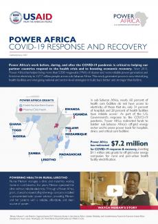 Power Africa: COVID-19 Response cover