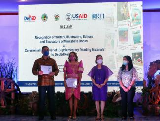USAID Hands Over Supplementary Reading Materials to Improve Reading Outcomes in Masbate