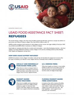 Food Assistance Fact Sheet - Supporting Refugees