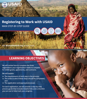 Registering to Work with USAID: Main Step-by-Step Guide