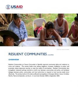 Resilient Communities Fact Sheet