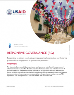 Fact Sheet Responsive Governance