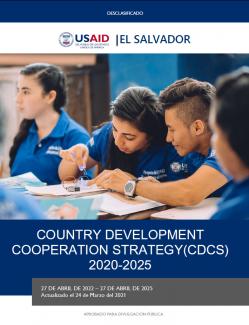 El Salvador Country Development Cooperation Strategy (CDCS)