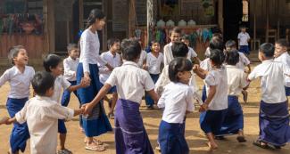 Mon National Education Committee supports schools in conflict-affected areas using a Responsive Health, Education and Livelihoods Services grant from the USAID Advancing Community Empowerment in Southeastern Myanmar.