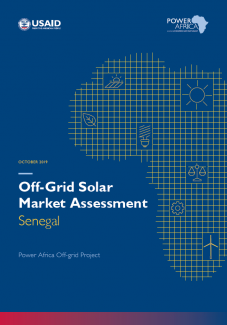Off-Grid Solar Market Assessment Senegal