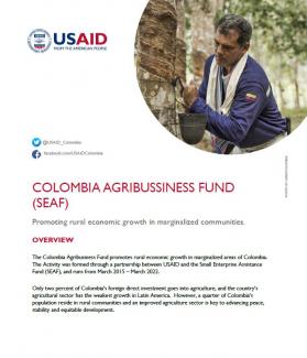 Colombia Agribussiness Fund (SEAF) FACT SHEET