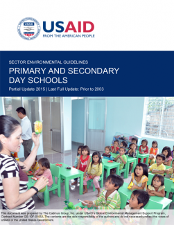 Sector Environmental Guideline: Primary and Secondary Day Schools (2015)