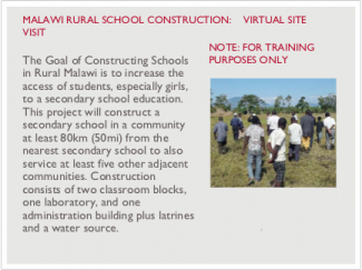2-Day EC-ESDM Workshop - Session 6: Virtual Field Visit School Construction