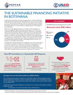 The Sustainable Financing Initiative In Botswana