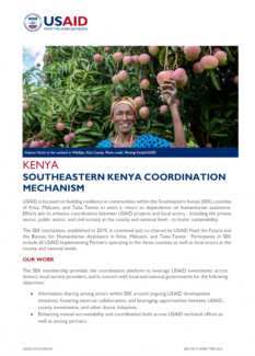 Southeastern Kenya Coordination Mechanism cover
