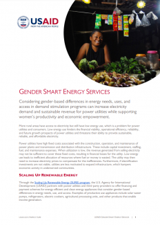 Gender Smart Energy Services Cover