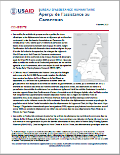 USAID-BHA Cameroon Assistance Overview - October 2023 - French