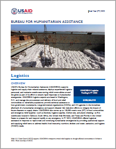USAID-BHA Logistics Sector Update FY 2022