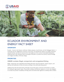 Ecuador Envirotment and Energy Cover