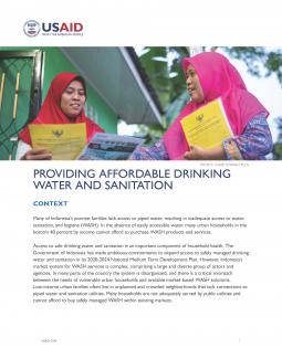 USAID IUWASH Pasar - English Fact Sheet 2023