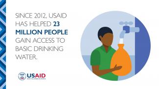Since 2012, USAID has provided 115 million treatments to children for diarrhea and pneumonia. 