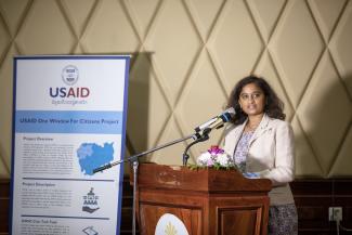 Remarks by Ms. Veena Reddy, Mission Director, USAID/Cambodia, Launch of Civic Tech Tools on One Window Service Offices