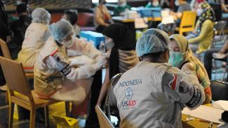Amerika Serikat Sumbangkan 35 Juta Dosis Vaksin COVID-19 untuk Indonesia dan 500 Juta Dosis untuk Dunia