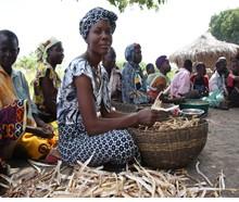 Women get new input, getting he opportunity to increase their incomes through agriculture 