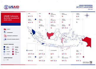 2021 USAID Indonesia Activity Locations