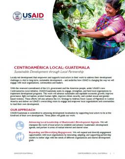 Centroamerica Local fact sheet
