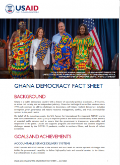 Ghana Democracy Fact Sheet