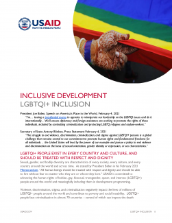 LGBTQI+ Inclusion