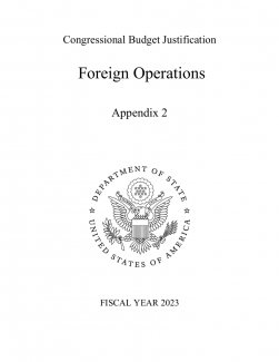 FY 2023 Congressional Budget Justification - Appendix 2