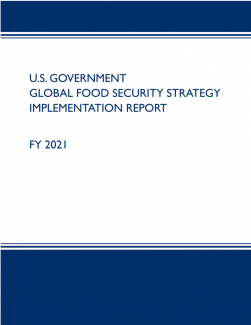 Global Food Security Strategy (GFSS) Implementation Report, FY 2021